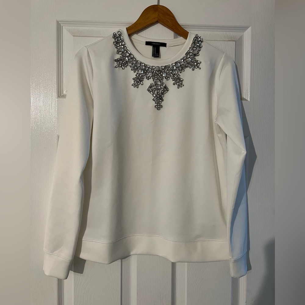 Forever 21 Jeweled Women’s Sweater